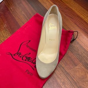 Fabulous Christian Louboutin platform shoes.